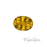 2.83ct Yellow Sapphire - Oval