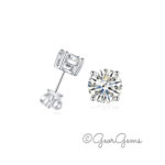 Forever Classic Four Claw Moissanite Round Studs
