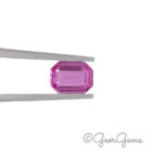 1.08ct Pink Sapphire - Emerald Cut