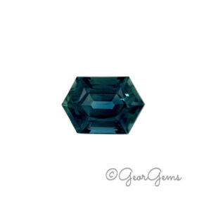 1.26ct Teal Sapphire - Fancy Shape