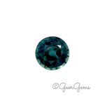 0.64ct Teal Sapphire - Round