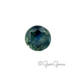 0.91ct Teal Sapphire - Round