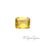 Citrine - Emerald Cut