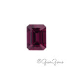 Rhodolite Garnet - Emerald Cut