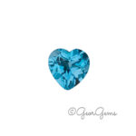 Swiss Blue Topaz - Heart Shape