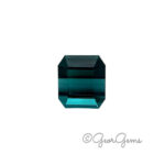 2.02ct Indicolite Tourmaline - Square Emerald Cut