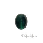 3.89ct Cats Eye Tourmaline - Oval Cabochon
