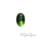 1.10ct Cats Eye Tourmaline - Oval Cabochon