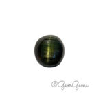 3.44ct Cats Eye Tourmaline - Round Cabochon