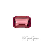 1.25ct Pink Tourmaline - Emerald Cut