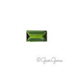 0.80ct Green Tourmaline - Rectangular Step Cut