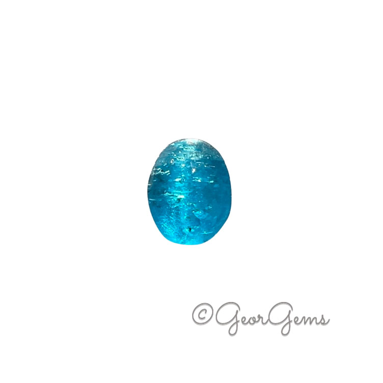 Apatatite-Cats-eye-Cabochon-23290 2.57ct Apatite Cats Eye - Oval Cabochon