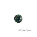 0.76ct Teal Sapphire - Round