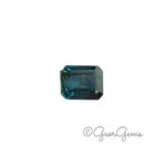 0.95ct Teal Sapphire - Emerald Cut