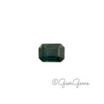 1.11ct Teal Sapphire - Emerald Cut