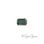 0.61ct Teal Sapphire - Emerald Cut