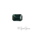 0.83ct Teal Sapphire - Emerald Cut