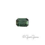 0.61ct Teal Sapphire - Emerald Cut