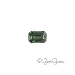 0.57ct Teal Sapphire - Emerald Cut