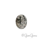 4.44ct Tourmalinated Quartz - Oval Cabochon