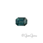 1.28ct Blue Sapphire - Emerald Cut