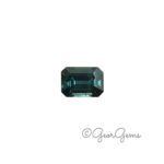 1.18ct Blue Sapphire - Emerald Cut