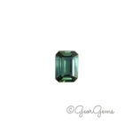 0.84ct Teal Sapphire - Emerald Cut