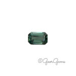 0.59ct Teal Sapphire - Emerald Cut