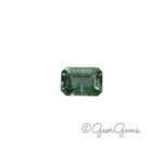 0.62ct Teal Sapphire - Emerald Cut