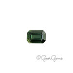 0.61ct Teal Sapphire - Emerald Cut
