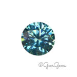 Blue Moissanite - Round (6-10mm)