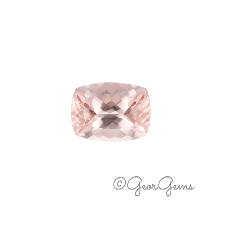 Morganite-23993 11.35ct Morganite - Cushion
