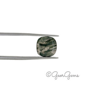 4.60ct Moss Agate - Cushion Cabochon