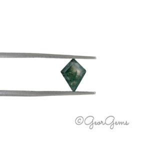 1.27ct Moss Agate - Kite Shape