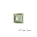 8.23ct Prasiolite - Square Cut