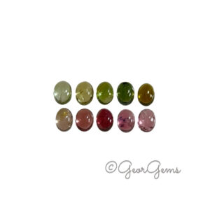 2.23tcw Tourmaline - Oval Cabochon