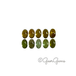 3.22tcw Tourmaline – Oval Cabochon