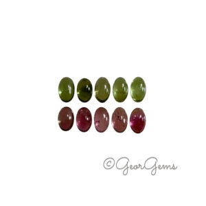 2.95tcw Tourmaline – Oval Cabochon