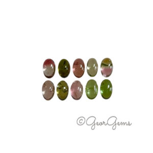 3.04tcw Tourmaline – Oval Cabochon