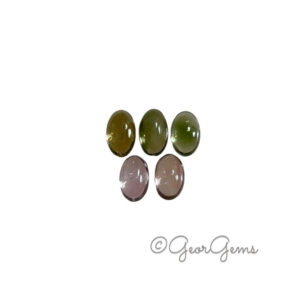 1.54tcw Tourmaline – Oval Cabochon