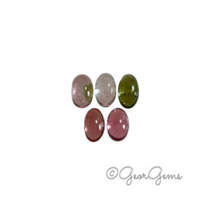 1.44tcw Tourmaline – Oval Cabochon