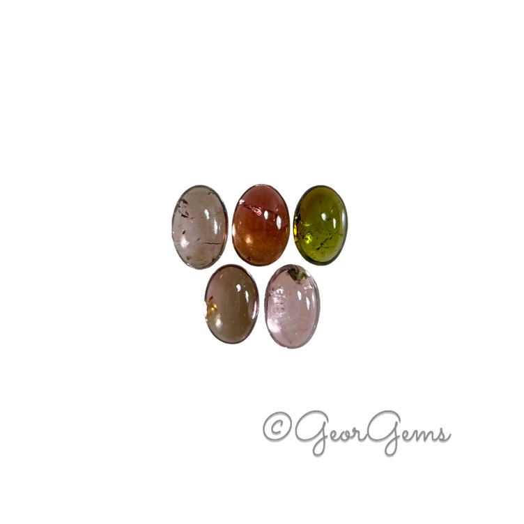 24446 2.63tcw Tourmaline – Oval Cabochon