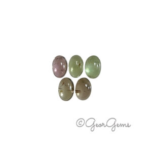 2.87tcw Tourmaline – Oval Cabochon