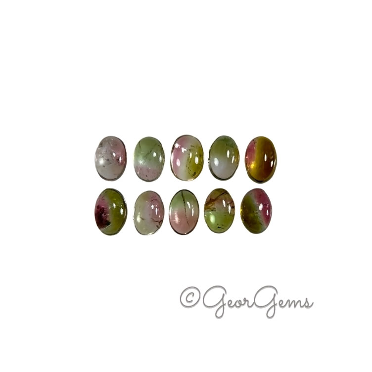 24459 5.06tcw Tourmaline – Oval Cabochon