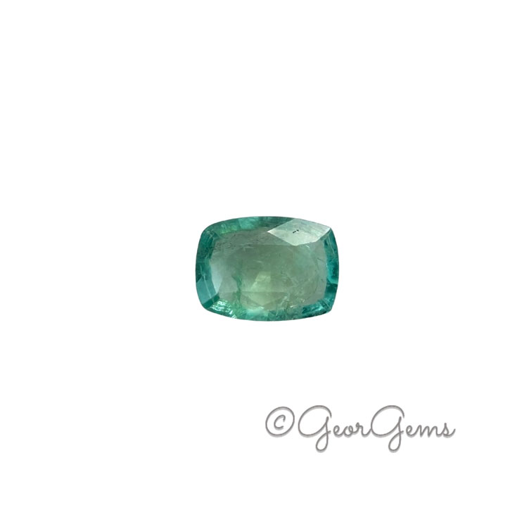 24468 1.24ct Emerald - Rectangular Cushion