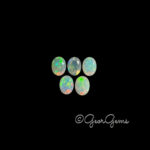 0.58tcw Opal - Oval
