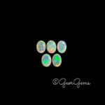 0.58tcw Opal - Oval