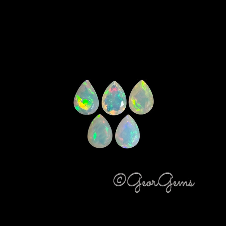 24565 2.40tcw Opal - Pear Shape