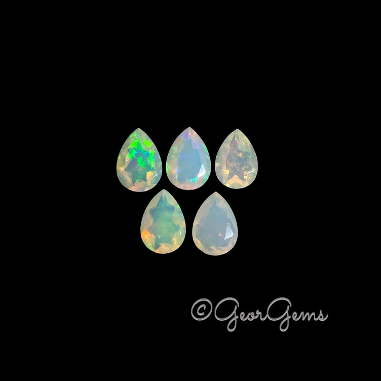 24566 2.56tcw Opal - Pear Shape