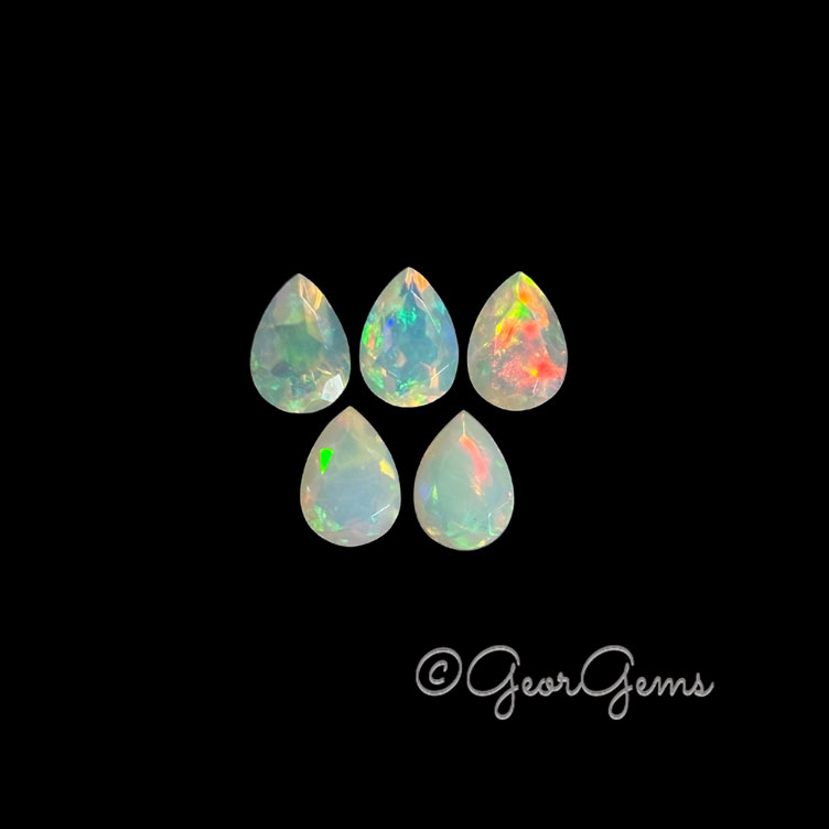 24568 2.44tcw Opal - Pear Shape